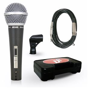 Microfone Dinâmico com Fio Arcano Renius-8 XLR-P10