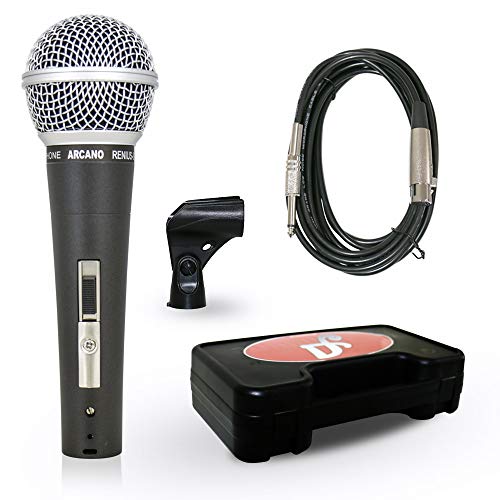 Microfone Dinâmico com Fio Arcano Renius-8 XLR-P10