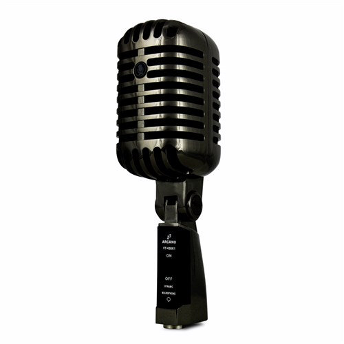 Microfone Dinâmico com Fio Arcano VT-45 BK1