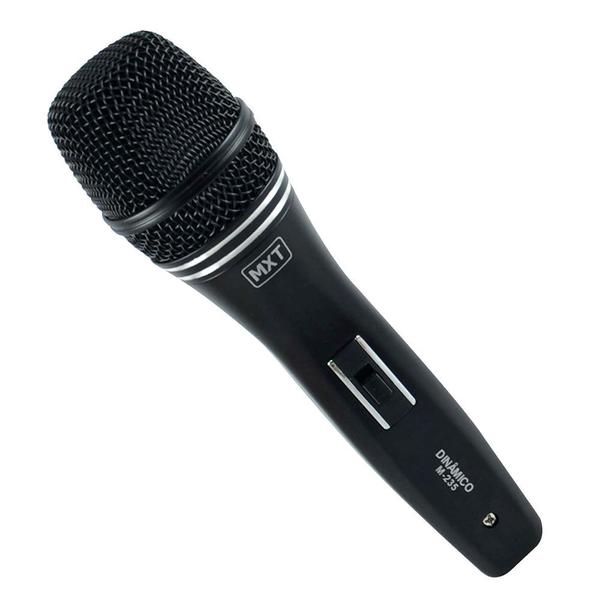 Microfone Dinamico com Fio M-235 Profissional - Cabo 3 Metros - O.D.5.0 MM - Mas Sul Digital