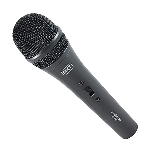 Microfone Dinamico com Fio M-78 Profissional - Cabo 3 Metros O.D.5.0 MM