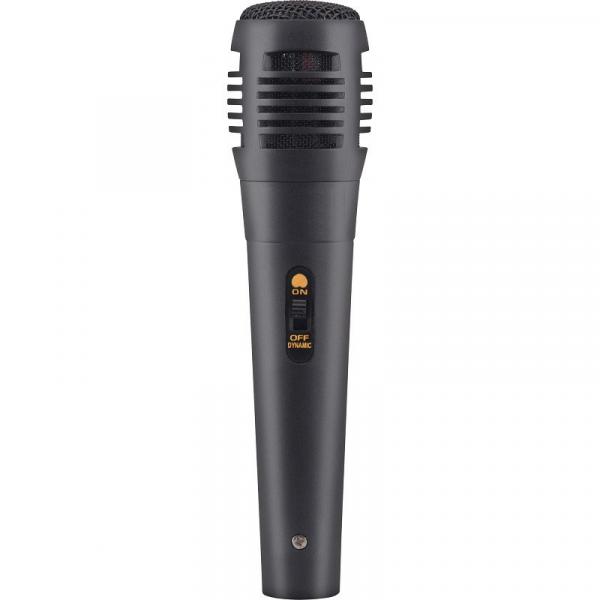 Microfone Dinâmico de Mão com Fio Plug P10 - Mservice