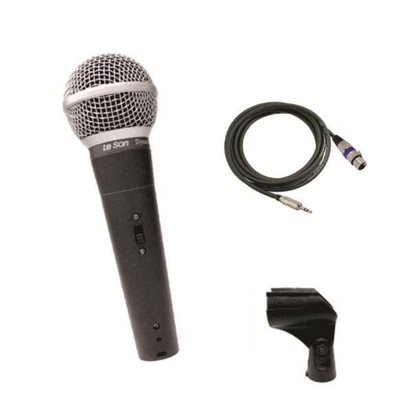 Microfone Dinâmico de Mão para DSLR Leson LS58