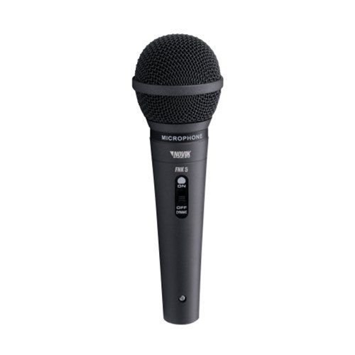 Microfone Dinamico Fnk5n Preto Novik