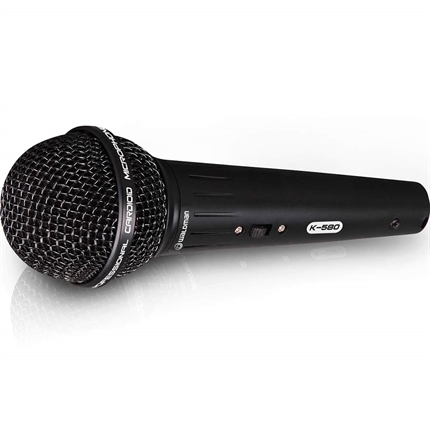 Microfone Dinâmico Karaoke K-580C Waldman