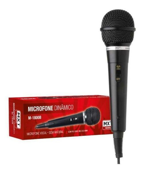 Microfone Dinâmico M-1800b Mxt