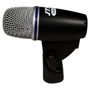 Microfone Dinâmico para Tom e Percusão Jts Tx-6 Supercardioid
