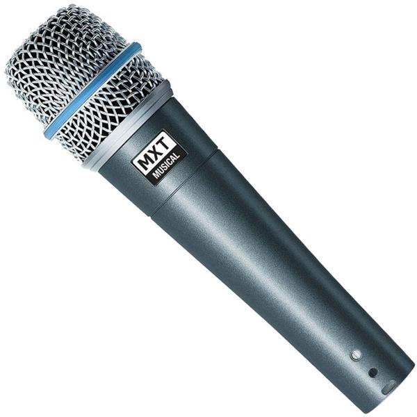Microfone Dinâmico Pro Metal Profissional Btm-57A Mxt