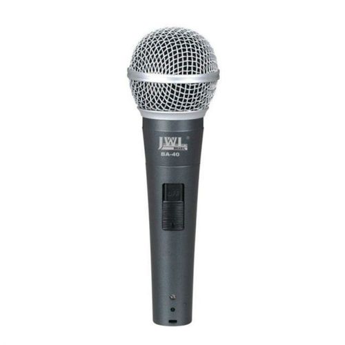 Microfone Dinâmico Profissional com Fio BA-40 - JWL