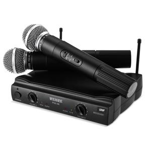 Microfone Dinamico Profissional Duplo Sem Fio Pgx-58 GT456 - Lorben