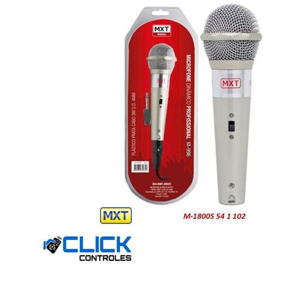 Microfone Dinamico Profissional M-996 C/fio 3m - Mxt