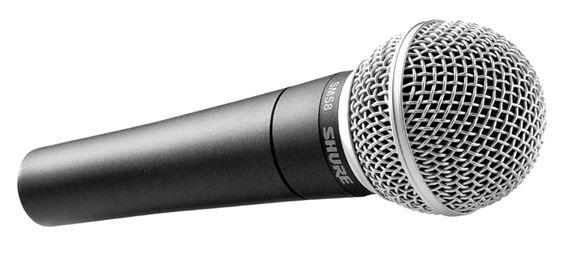 Microfone Dinâmico Shure Sm58-lc