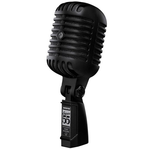 Microfone Dinamico Shure Super 55 Blk Preto