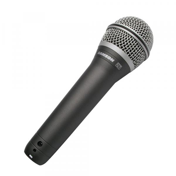 Microfone Dinâmico Super-cardióide 200 Ohms XLR Q7 Samson