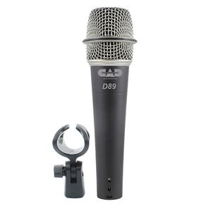 Microfone Dinâmico Supercardióide D-89 - CAD ÁUDIO
