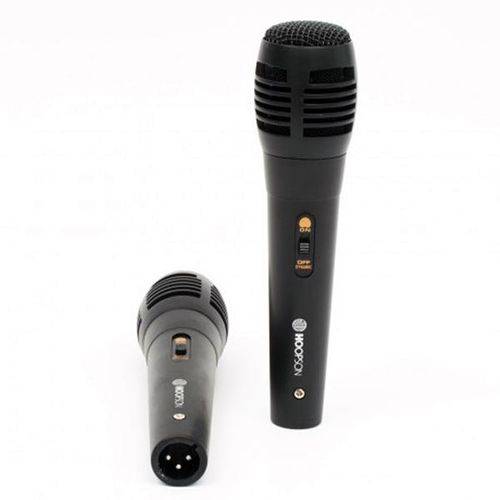 Microfone Dinâmico Unidirecional C/ 2 Unidades 3m Mic-001