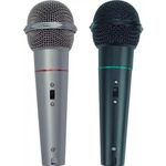 Microfone Dinâmico Vocal Csr 505 Kit 2 Mic 2 Cabos 4 Metros