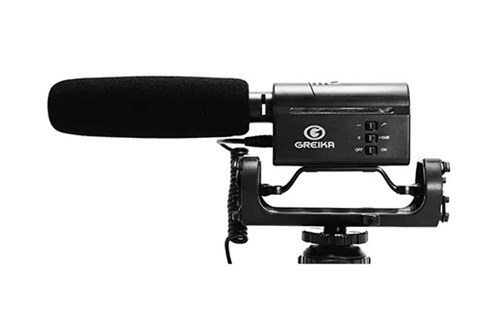 Microfone Direcional Condensador Greika - Gk-Sm10