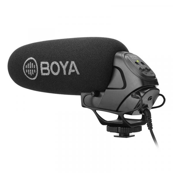 Microfone Direcional P/ Câmera Profissional Boya - BY-BM3031