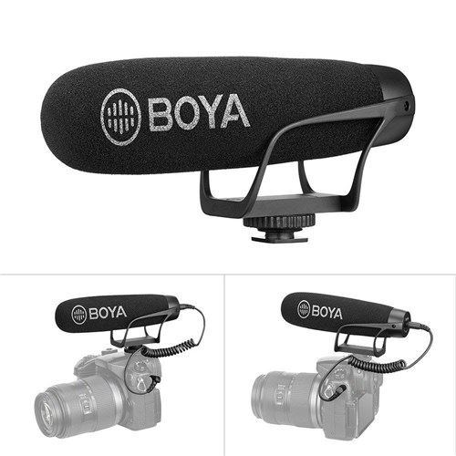 Microfone Direcional Shotgun Boya By-2021