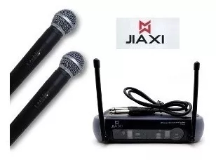 Microfone Duplo Profissional - Jiaxi