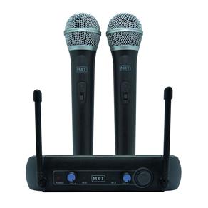 Microfone Duplo Sem Fio Profissional 686.1-690.3mhz UHF202 MXT