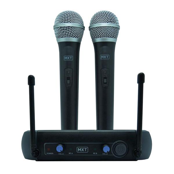 Microfone Duplo Sem Fio Profissional 686.1-690.3mhz UHF202 MXT