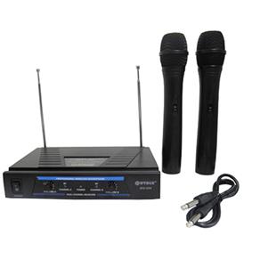 Microfone Duplo Sem Fio Wireless Audio Kit