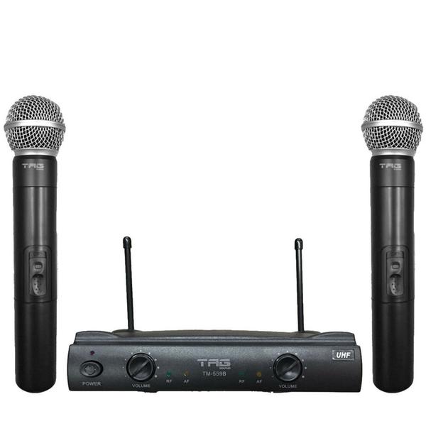 Microfone Duplo TAG TM 559B - Tagima
