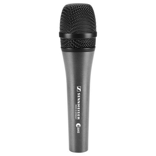 Microfone E845 Dinâmico Supercardióide de Mão - Sennheiser