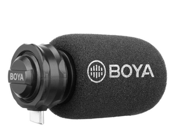 Microfone Estéreo Condensador para Android Usb-c - Boya