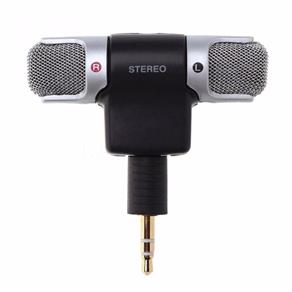 Microfone Estéreo Sem Fio Para Celular Câmeras E Gravador