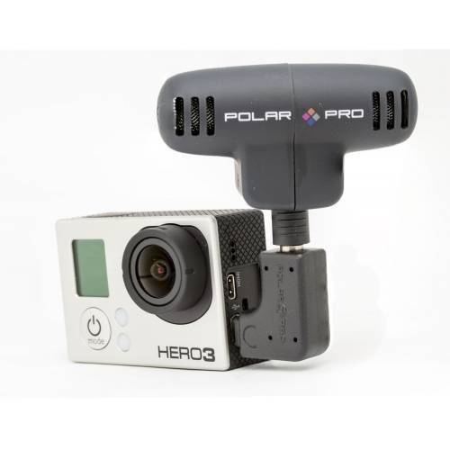 Microfone Externo ProMic + Adaptador para Câmera GoPro