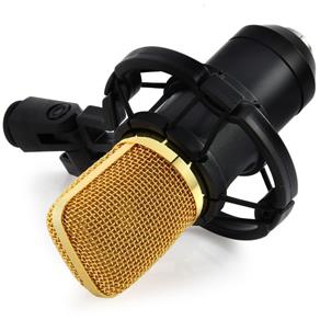 Microfone Gravador e Condensador de Áudio com Suporte BM - 700