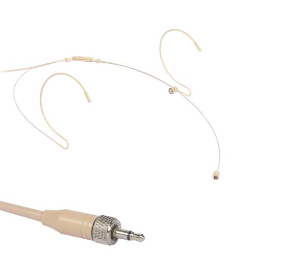 Microfone Headset C/ Fio P/ Body Pack,Omni,rosca Interna Mono - Aj Som Acessórios Musicais