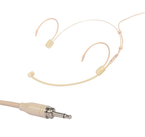 Microfone Headset C/ Fio P/ Body Pack,Uni,6 Mm,rosca Externa - Aj Som Acessórios Musicais