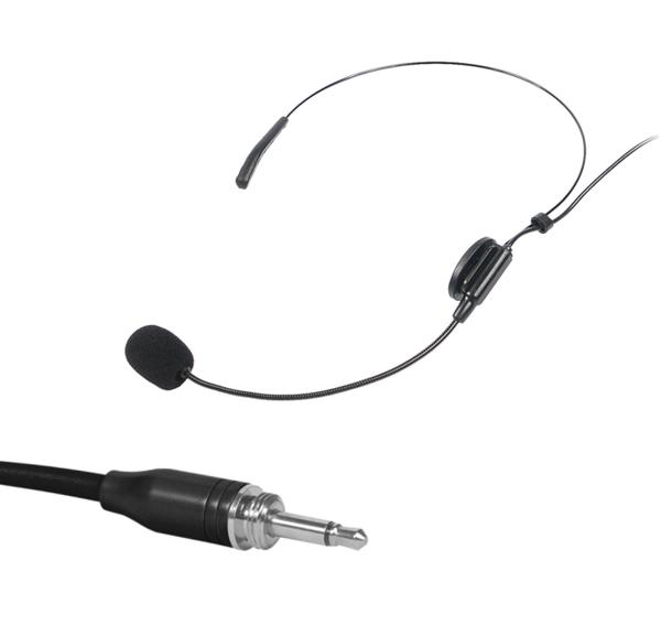 Microfone Headset C/ Fio P/ Body Pack,Uni,9,7 Mm,rosca Externa - Aj Som Acessórios Musicais