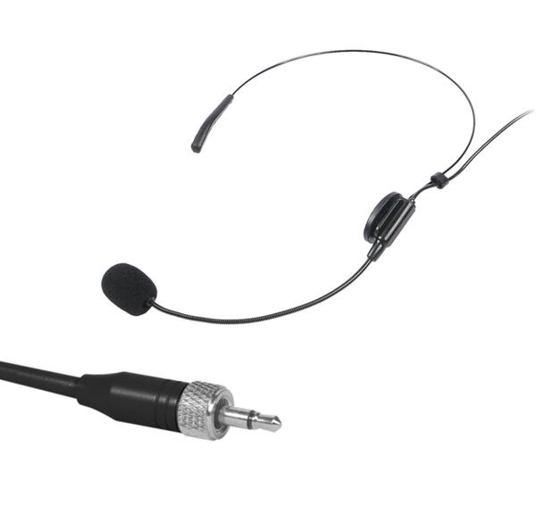 Microfone Headset C/ Fio P/ Body Pack,Uni,rosca Interna Mono - Aj Som Acessórios Musicais
