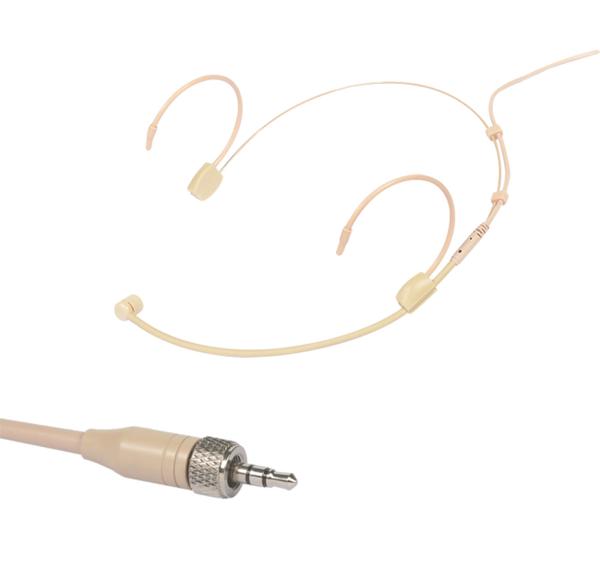 Microfone Headset C/ Fio P/ Body Pack,Uni,rosca Interna Stereo - Aj Som Acessórios Musicais