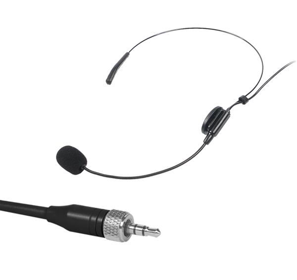 Microfone Headset C/ Fio P/ Body Pack,Uni,rosca Interna Stereo - Aj Som Acessórios Musicais
