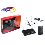 Microfone Headset Wireless Soundpro SP200HS (s/ fio)