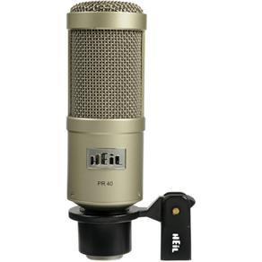 Microfone Heil Sound PR 40 Dynamic Cardioid Studio (Champagne)