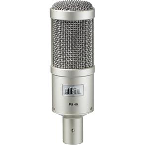 Microfone Heil Sound PR 40 Dynamic Cardioid Studio (Cromado)