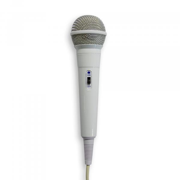 Microfone High Performance Dynamic Cardioide Branco - Waldman
