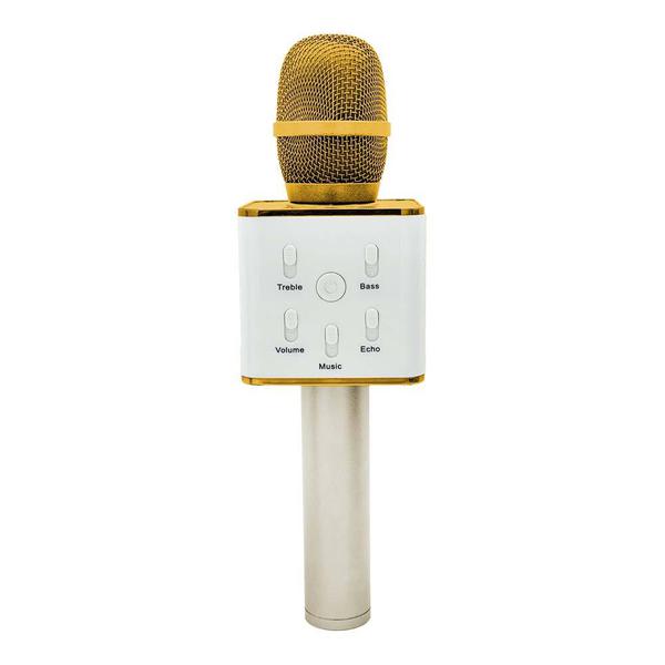 Microfone Infantil com Bluetooth - Dourado - Toyng