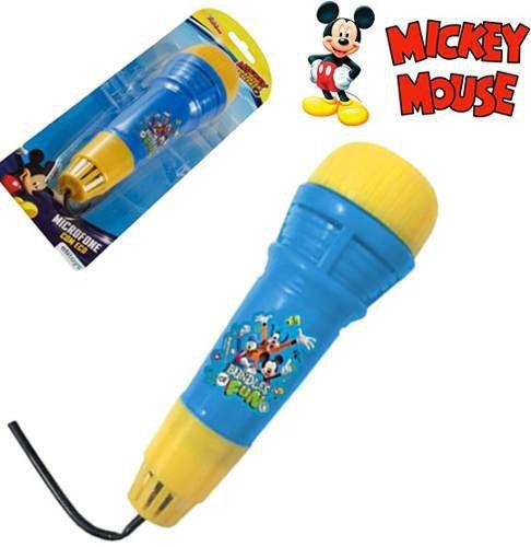 Microfone Infantil com Eco Divertido Mickey na Cartela - Etitoys