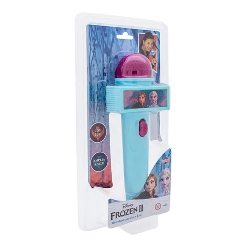 Microfone Infantil com Eco e Luz Disney Frozen 2 Toyng