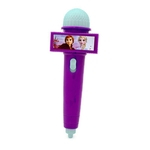 Microfone Infantil com Eco e Luz - Frozen 2 - Roxo - Toyng