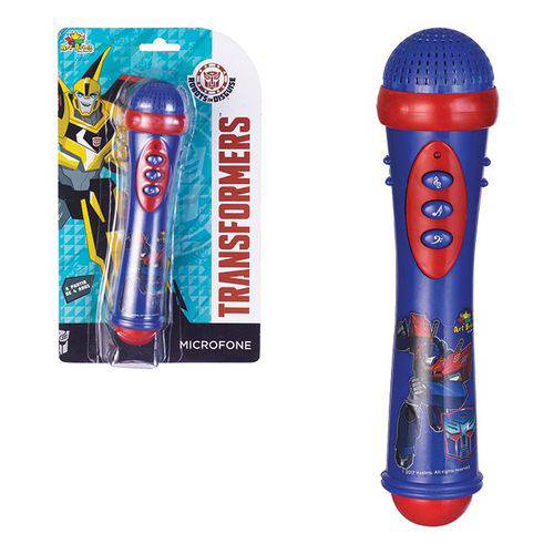 Microfone Infantil Optimus Prime