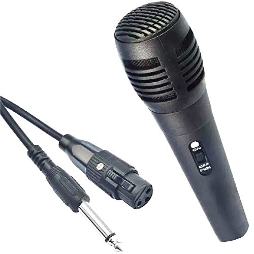 Microfone Infokit com Fio Preto - Mic-PF10